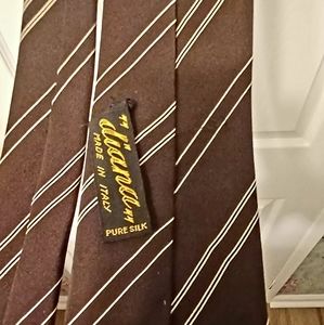 Vintage Italian silk neck tie